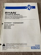 Ryan mataway overseeder for sale  SUDBURY