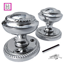 Door knobs chrome for sale  Shipping to Ireland