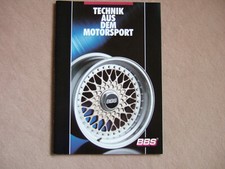 Bbs felgenprospekt 1989 gebraucht kaufen  Burghaun