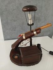 Usado, Antica Lampada da Tavolo Set da Fumo Pistola di Aldo Tura per Macabo Vintage comprar usado  Enviando para Brazil