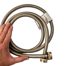 Mangueira de drenagem para máquina de lavar aço inoxidável 6 pés de comprimento comprar usado  Enviando para Brazil