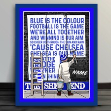 Personalised chelsea football for sale  UK