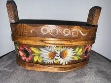 Holz zuber schale gebraucht kaufen  Bingen