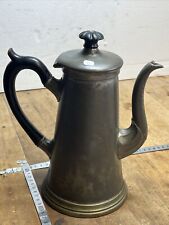 Ancienne cafetiere étain d'occasion  Étival-Clairefontaine
