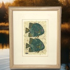 Gyotaku fish art for sale  Lehigh Acres