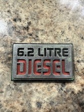 1982-91 Chevrolet GMC Truck Suburban K5 Blazer 6.2L emblema para-lama diesel (1) comprar usado  Enviando para Brazil