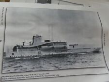 Surcouf submarine booklet for sale  EDINBURGH