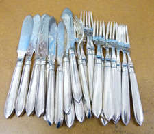 Fischbesteck personen versilbe gebraucht kaufen  Oldenburg (Oldenburg)