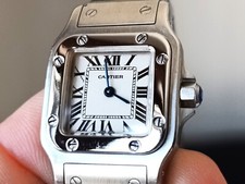 Cartier santos galbèe usato  Roma