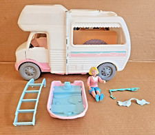 Fisher Price Loving Family Vacation Camper 1998 com Barco, Escada, Vara, Boneca Mãe comprar usado  Enviando para Brazil