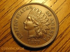 1877 indian head cent for sale  Mount Marion