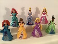 "Juego de 7 muñecas Disney Princesses Magic Clip 4""" Excelente segunda mano  Embacar hacia Argentina