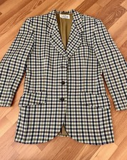 Blazer schurwolle kariert gebraucht kaufen  Bietigheim-Bissingen