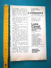 Clipping giornale tornasole usato  Italia