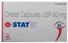 PACK DE 60 CÁPSULAS O-STAT ObiNil HS Orlistat pérdida de peso 60 mg quema de grasa FS EE. UU. segunda mano  Embacar hacia Argentina