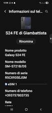Smartphone samsung s24 usato  Urbisaglia