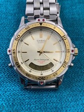 Relógio Casio AD-512 Ana-Digi raro vintage aço inoxidável comprar usado  Enviando para Brazil
