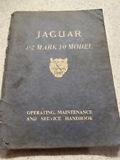 Owners manual jaguar for sale  BIRKENHEAD