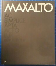 Maxalto collection 2004 gebraucht kaufen  Oldenburg (Oldenburg)