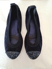 Chanel ballerines daim d'occasion  Mennecy
