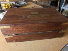 Antique writing slope for sale  HULL