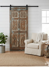 wardrobe sliding wooden doors for sale  Longwood