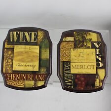 Collage wine art for sale  Six Mile Run