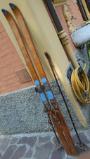 Sci legno vintage usato  Bologna