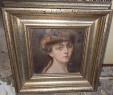 Dipinto olio tavola usato  Napoli