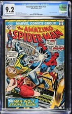 Amazing Spider-Man #125 (1973) Key Origin Of Man-Wolf CGC 9.2 EE420 comprar usado  Enviando para Brazil