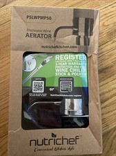 Nutrichef electric wine for sale  Stockton