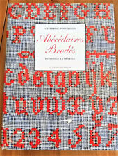 Broderie alphabet abécédaire d'occasion  Chamalières