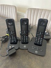Phone handset trio for sale  SWINDON