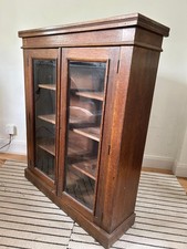 Glazed bookcase for sale  MAYFIELD