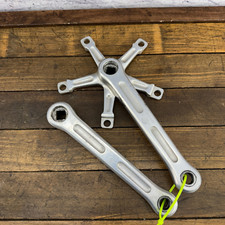 Conjunto de manivela vintage Bianchi Gipemme 170 mm 130 duplo 5 braços corrida eróica Itália anos 80, usado comprar usado  Enviando para Brazil