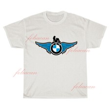 Nova Camisa BMW Motorsport Logotipo Autocolante Camiseta Americana Engraçada Tamanho P a 5XL comprar usado  Enviando para Brazil