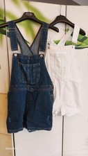 Salopette jeans donna usato  Grignasco