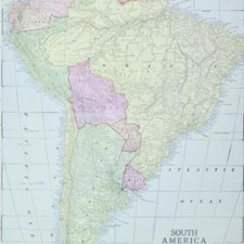 South america map for sale  Tonawanda