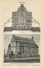 Stampa antica 1897 usato  Pescara
