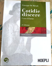 Cotidie discere. eserciziario usato  Genova