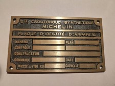Ancienne plaque identité d'occasion  Gevrey-Chambertin