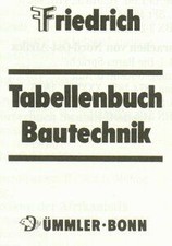 Tabellenbuch bautechnik friedr gebraucht kaufen  Berlin