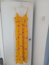 Yellow floral maxi for sale  CWMBRAN