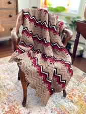 Crochet afghan throw for sale  Peekskill