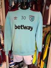 WEST HAM UNITED - Michail Antonio Match Worn Umbro Warm Up Fleece temporada 2016-17 comprar usado  Enviando para Brazil