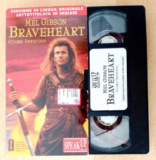 Vhs braveheart film usato  Lugo