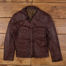 Vintage leather jacket for sale  SHEFFIELD