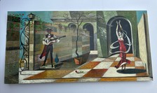 Dusso painting large for sale  San Diego