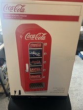 Geladeira de venda automática retrô Coca-Cola máquina 10 latas mini refrigerante refrigerador de Coca-Cola, usado comprar usado  Enviando para Brazil