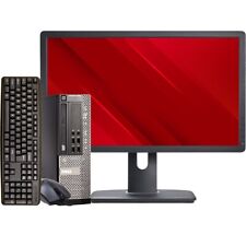 Computador desktop Dell i5 SFF 8GB RAM 1TB HD 22" LCD Windows 10 Home Wi-Fi comprar usado  Enviando para Brazil